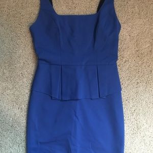 Robert Rodriguez Short Blue Dress